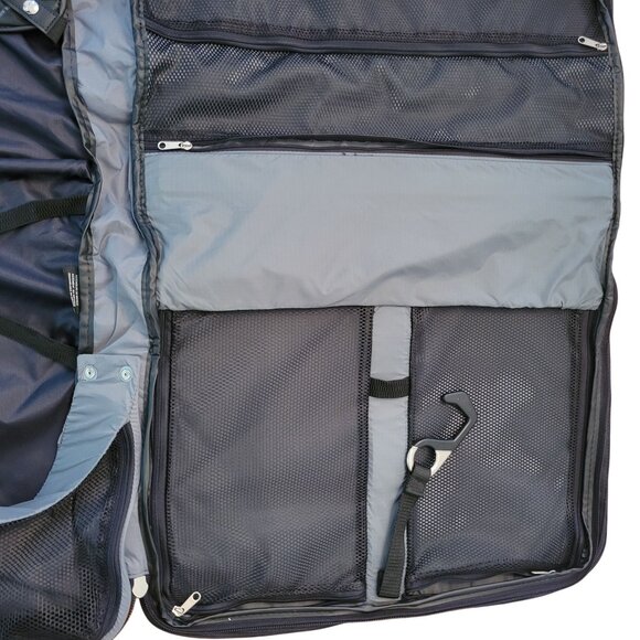 Samsonite Black Nylon Garment‎ Bag Shoulder Strap Overnight Carry On Travel - Picture 9 of 16